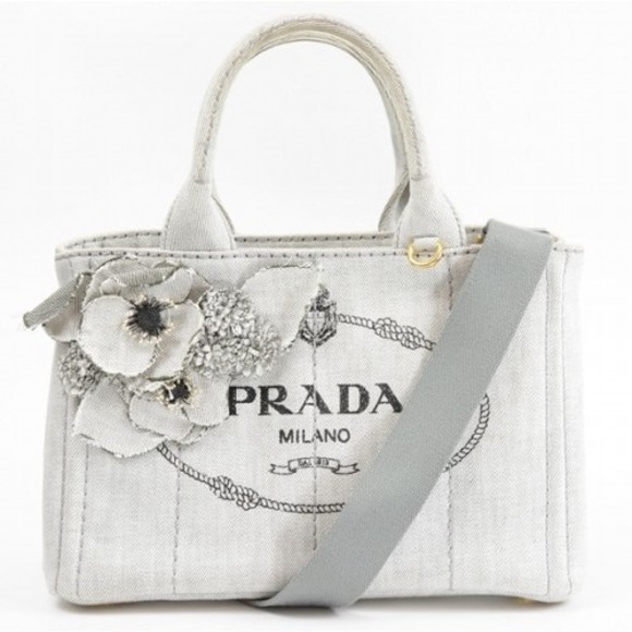Prada Tote Bag Canapa - Picture 1 of 6